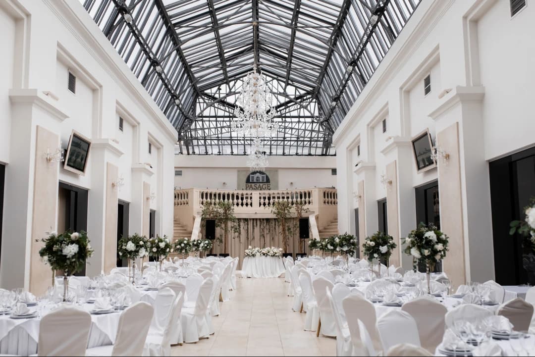 Banquet Hall ArrangementsPavilion events and more tents for events, led screens and mobile toilets for events