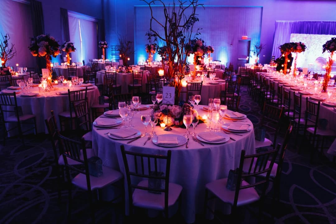 Round TablesPavilion events and more tents for events, led screens and mobile toilets for events